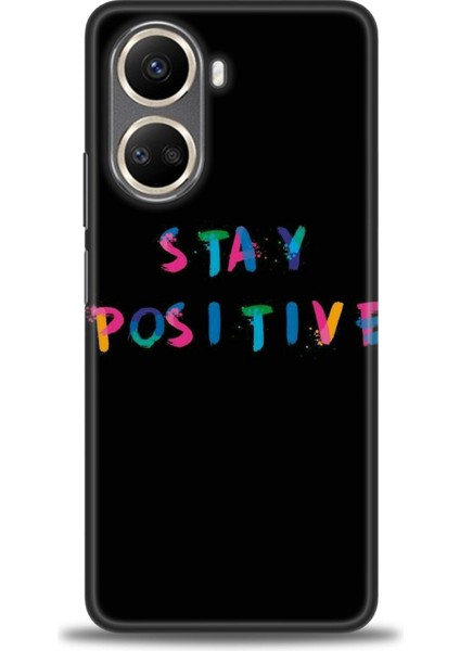 Realme 10 4g Kılıf Hd Baskılı - Stay Positive