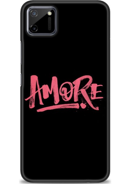 Realme C11 Kılıf Hd Baskılı - Amore