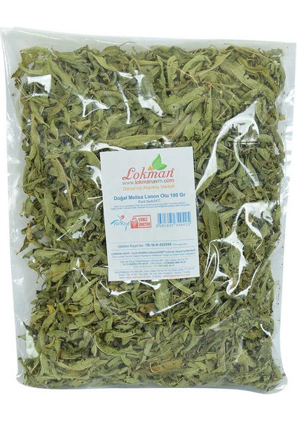 Melisa Otu Limon Otu Doğal 100 gr Paket fiyatları
