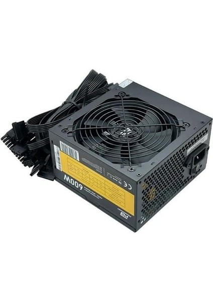 600W PB600AR 12CM Fanlı Power Supply