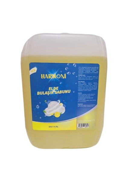 Bulaşık Yıkama Elde 5 lt Limon Esansı Kokulu