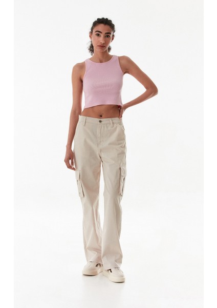 Kargo Cepli Palazzo Gabardin Pantolon