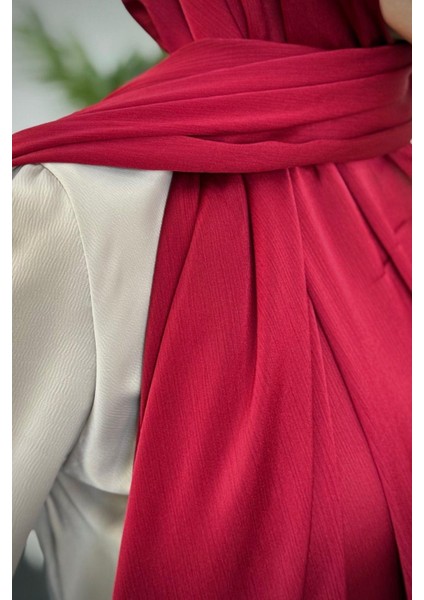 Jan Jan Abiye Şal Bordo fırsatları