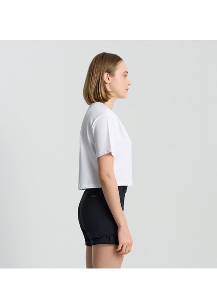 Csc Outback Crittters Crop Kadın Kısa Kollu T-Shirt modelleri