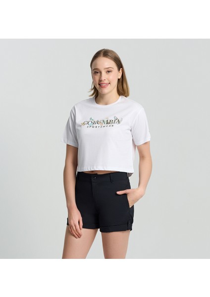 Csc Outback Crittters Crop Kadın Kısa Kollu T-Shirt fırsatları