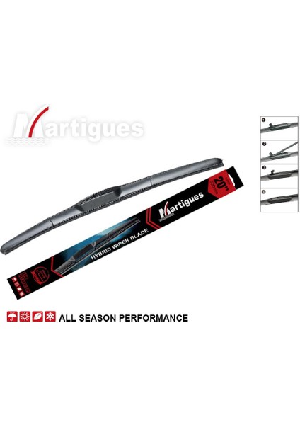 Silecek Süpürgesi 350 mm Hybrıd