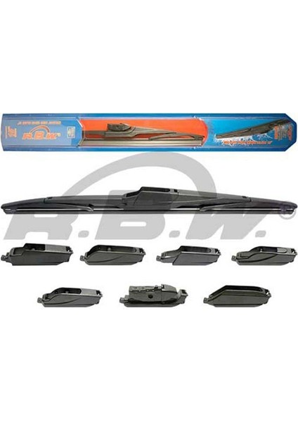 Silecek Süpürgesi 380 mm Pls Arka (7 Aparatlı)