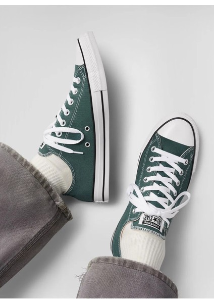 A10537C.384 Chuck Taylor All Star Yeşil Erkek Lifestyle Ayakkabı