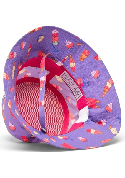 Lila Kız Çocuk Şapka 50559-06615-OS-BEACH Uv Bucket Hat