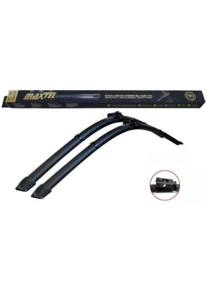 Silecek Süpürgesi 600/475 mm Aerotwın Mercedes 2012 (Kilitli)