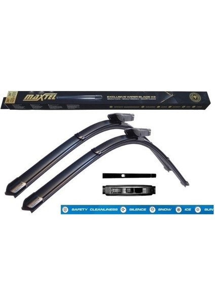 SİLECEK SÜPÜRGESİ 650/400 MM AEROTWIN CITROEN C3 II-RENAULT LAGUNA III-VW PASSAT