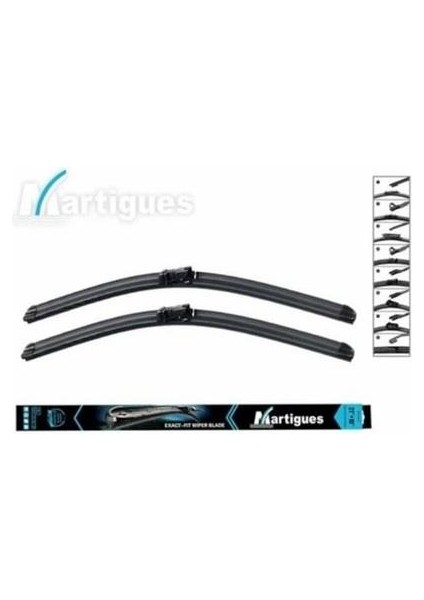 Silecek Süpürgesi 650/650 mm Aerotwın Chevrolet-Opel-Peugeot (Sürgülü)