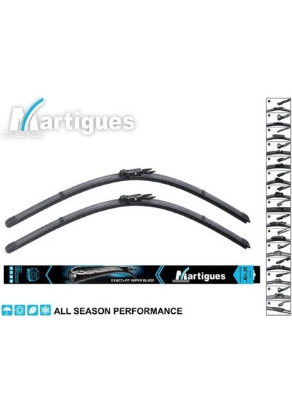 SİLECEK SÜPÜRGESİ 650/580 MM AEROTWIN MERCEDES