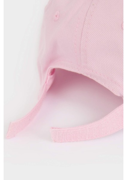 Kız Bebek Baskılı Pamuklu Cap Şapka D8388A525SM