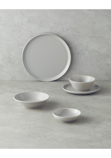 Mile Seramik Çukur Tabak 18 cm Gri fırsatları
