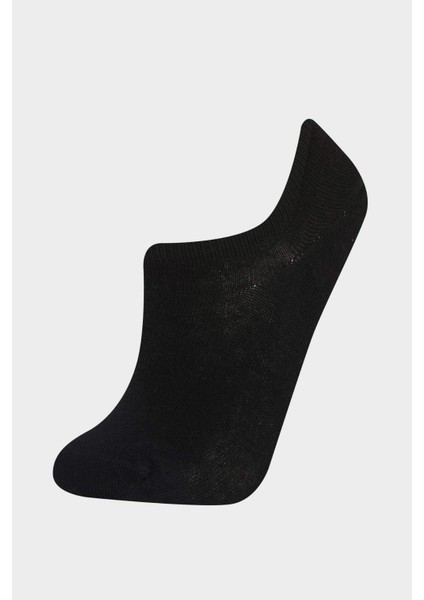 Kadın 3'lü Pamuklu Sneaker Çorap F4532AXNS