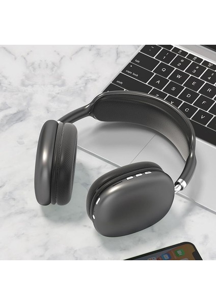 P9 Air Max Kablosuz Bluetooth Wireless 5.0 Müzik Spor Kulaklık Siyah