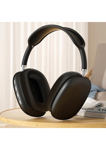 P9 Air Max Kablosuz Bluetooth Wireless 5.0 Müzik Spor Kulaklık Siyah modelleri