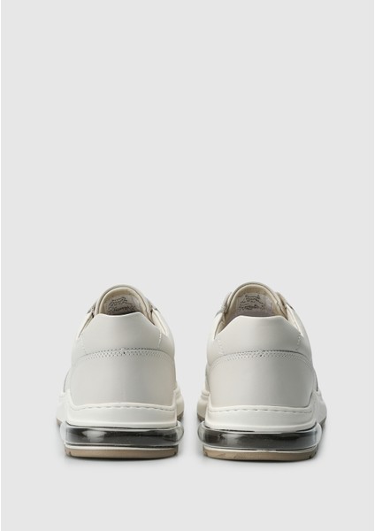 Beyaz Deri Erkek Sneaker fırsatları