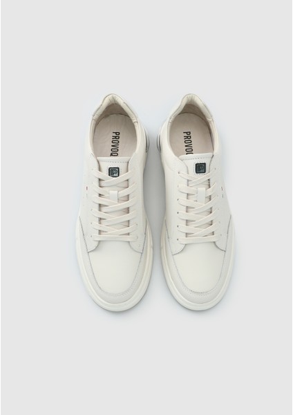 Beyaz Deri Erkek Sneaker indirimleri
