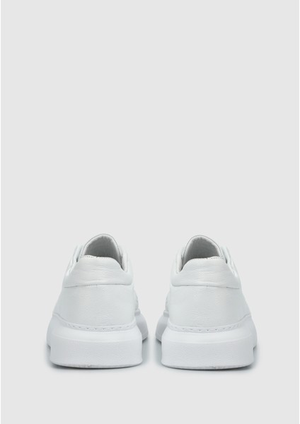Beyaz Deri Erkek Sneaker fırsatları