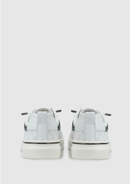 Beyaz Deri Erkek Sneaker fırsatları