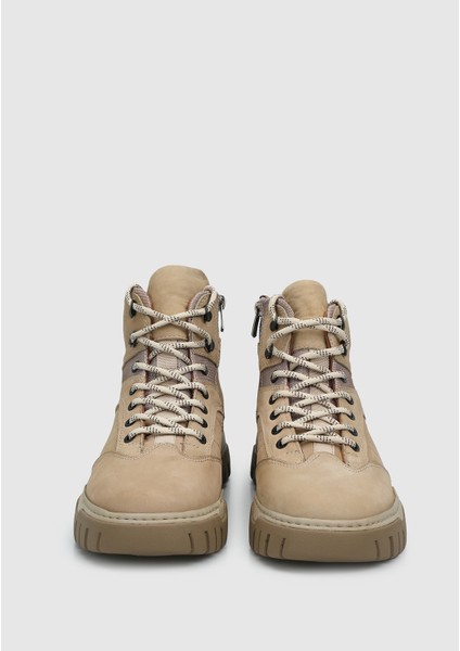 Bej Deri Erkek Bot modelleri