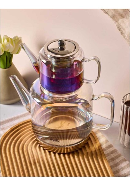 Elio Luster Cam Çaydanlık Takımı 16496 modelleri