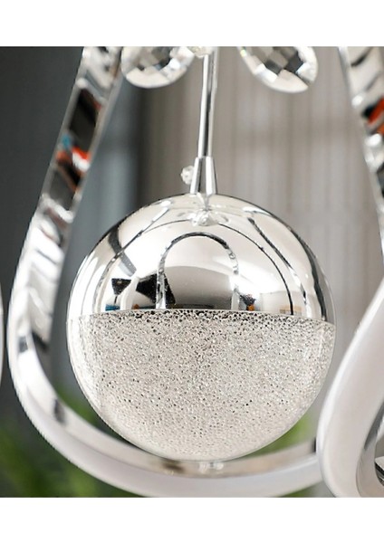 Clasy Model Krom Kaplama 3 Renk Modern LED Sarkıt Avize