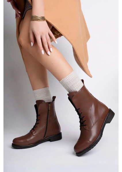 Hakiki Deri Kadın Deri Bot TRC49-2734 modelleri