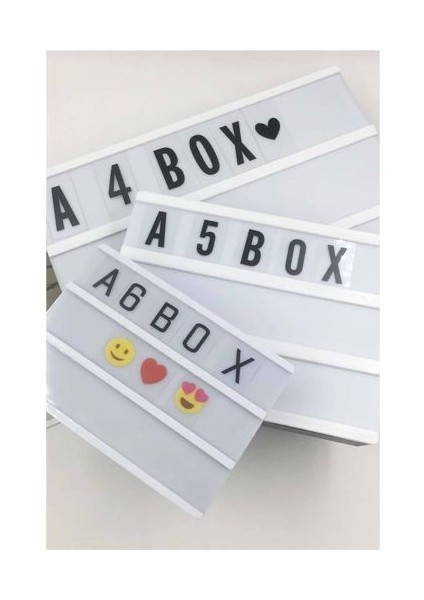 Lightbox Işıklı Pano A5