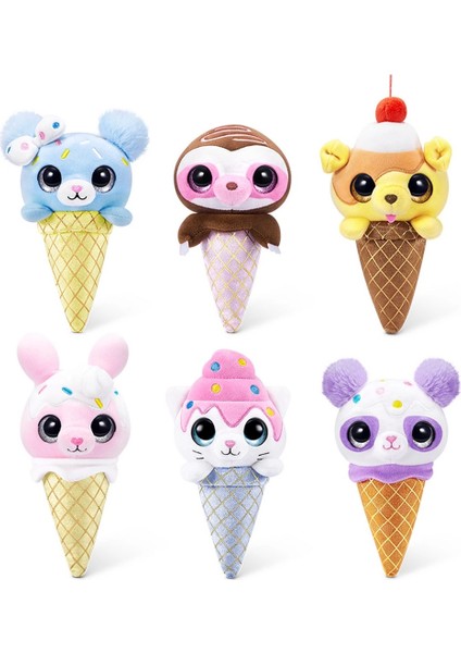 1 Adet Coco Cones Tatlı Peluş Oyuncak Seri 1 - 25 cm