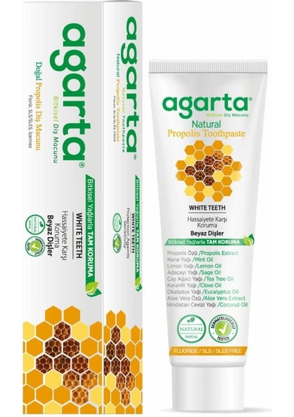 Doğal Diş Macunu 100 ml Propolis