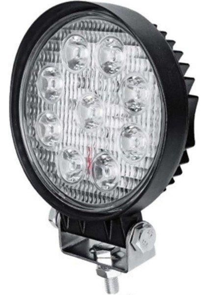 Fıt 9 LED Yuvarlak Sis Farı