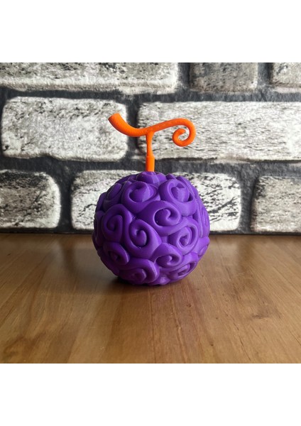 Gomu Gomu Bambu One Piece Devil Fruit Şeytan Meyvesi Koleksiyon Ürünü