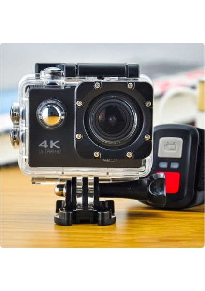 Blue Inter Act-02 Kumandalı Aksiyon Kamera Pro Ultra Hd 4K LCD Ekran Su Geçirmez modelleri