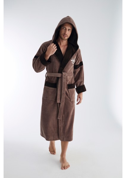 Legend Nakış Triga Bukle Bambu Cotton Erkek Bornoz