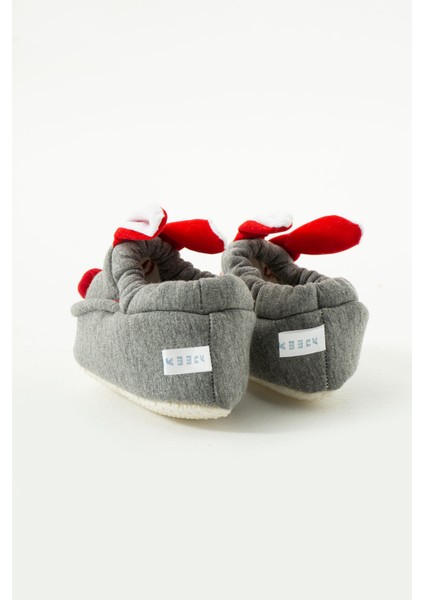 Kaydırmaz Taban Boğazı Lastikli Tavşan Figürlü Konforlu Bebek Patik modelleri