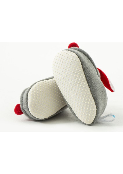 Kaydırmaz Taban Boğazı Lastikli Tavşan Figürlü Konforlu Bebek Patik fırsatları