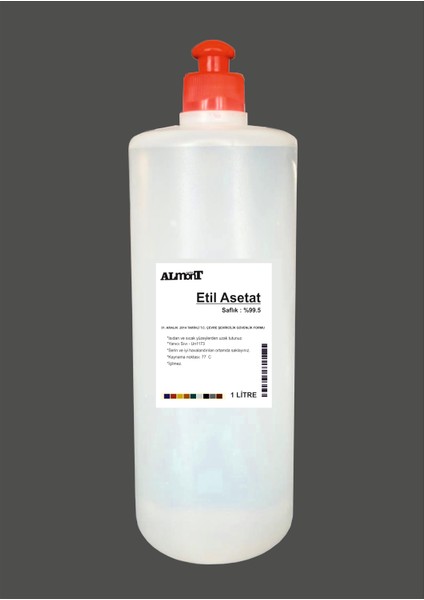 Etil Asetat %99 1litre (Damla Kapaklı)