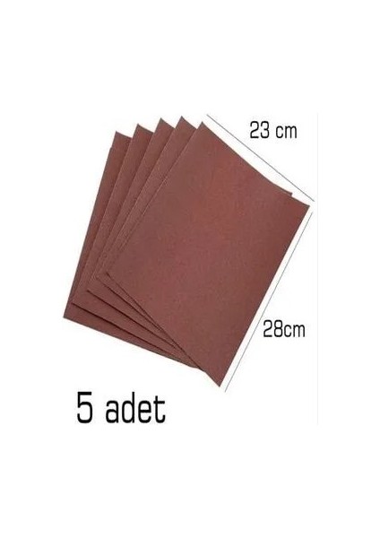 Su Zımparası 2000 Kum Yumuşak Kağıt Yüksek Kalite 23X28 cm