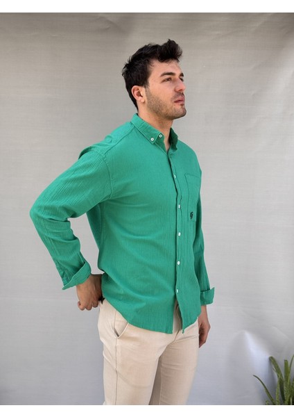 Cepli Keten Oversize Gömlek fiyatları