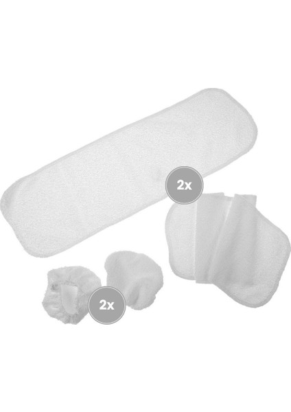 Alf BT-122 Steam Force Multi Buharlı Temizleyici ile Uyumlu Mop Bez Seti