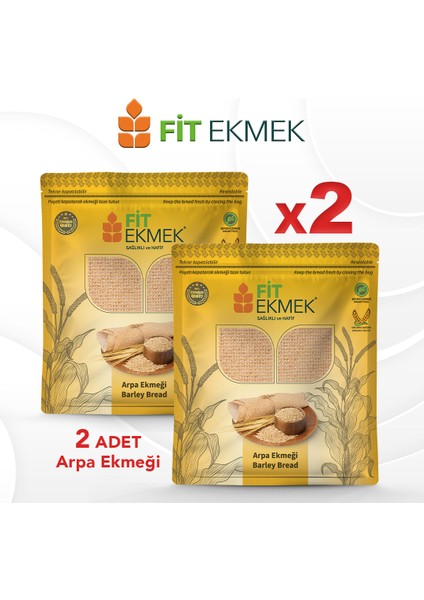 2'lı Paket Arpa Lavaş Ekmeği 300GR