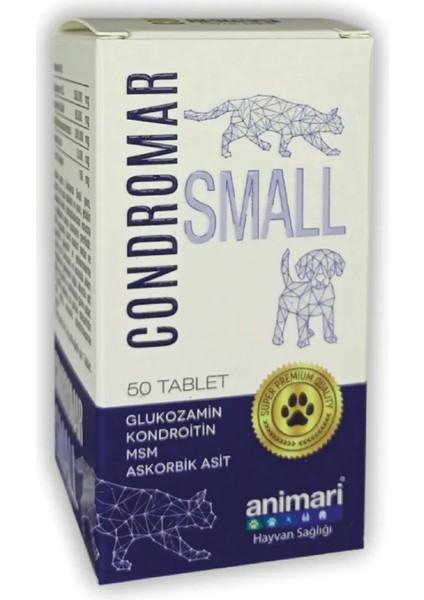 Condromar Small Kedi ve Köpek 50 Tablet