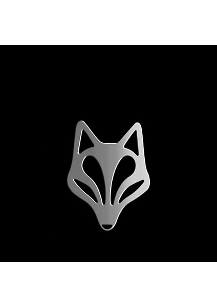 925 Ayar gümüş kolye tilki SM1971