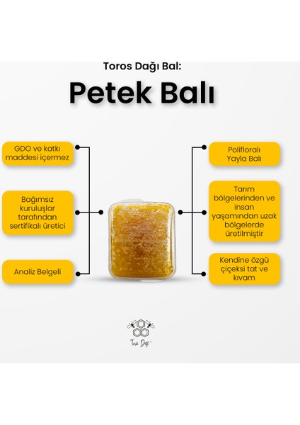 Petekli Bal 450 gr