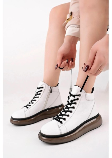 Deri Kadın Deri Bot TRC49-B692 modelleri