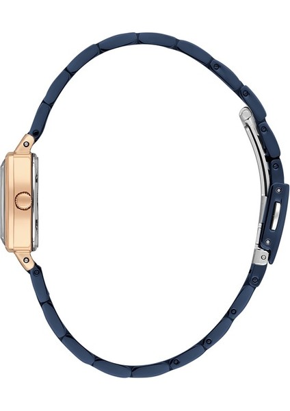 DK102-DKE.1.10852-7 Lacivert Iyon Kaplama Kare Kadın Kol Saati fiyatları