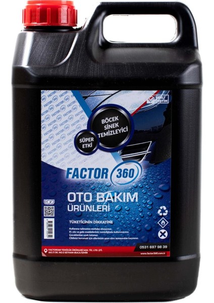 - Sinek Böcek Temizleyici (5 Litre)